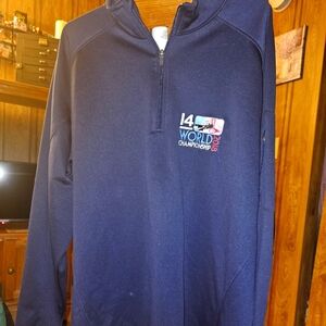 Vintage Mens World Championship Pullover Jacket